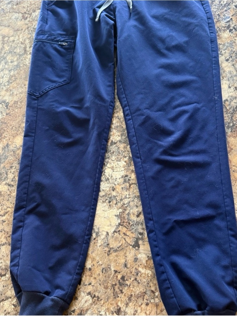 FIGS Navy Blue Jogger Scrubs-large tall